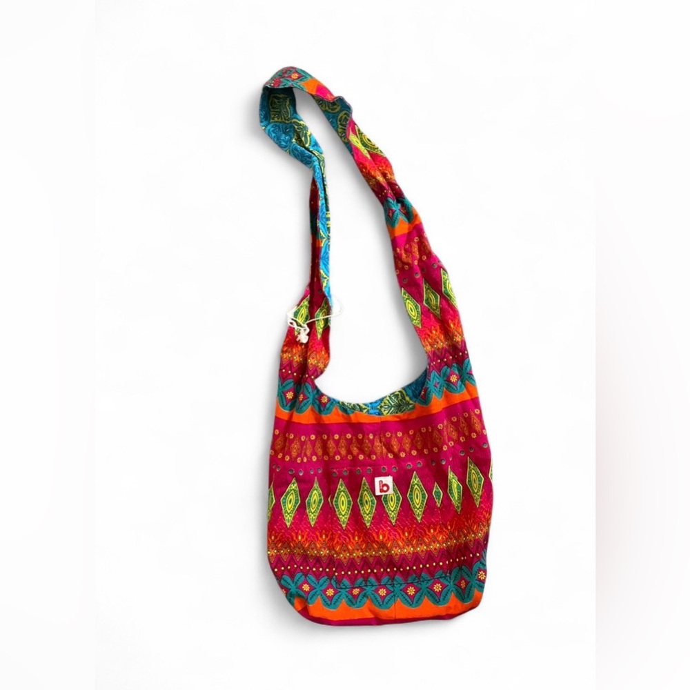 NEW Bops Boho Reversible Crossbody Bag